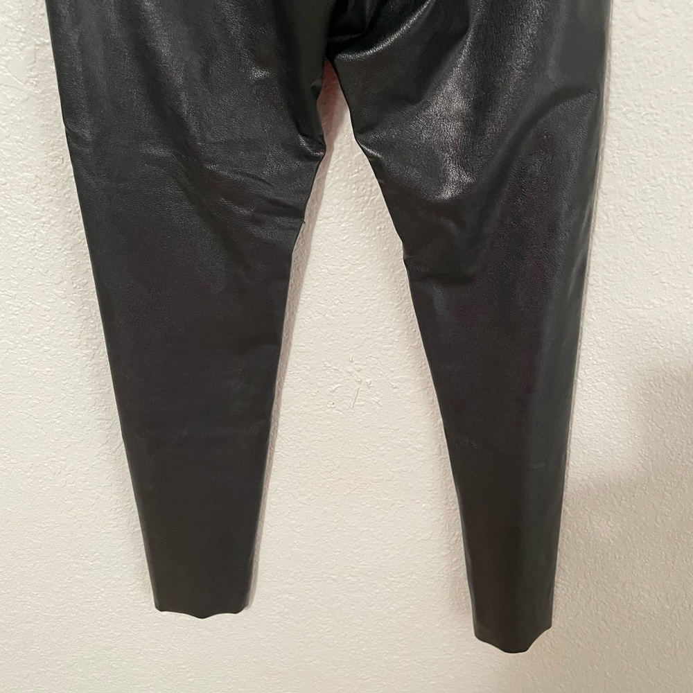 COMMANDO Faux stretch-leather leggings - Picture 9 of 12